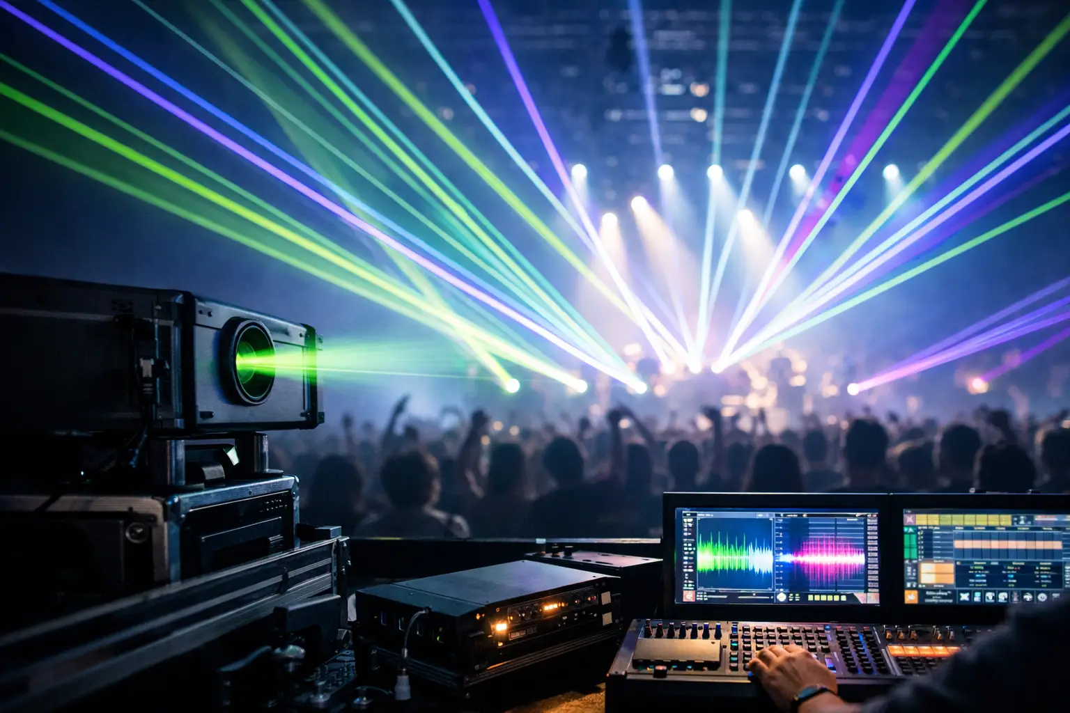 Concert Laser Production That Owns the Room