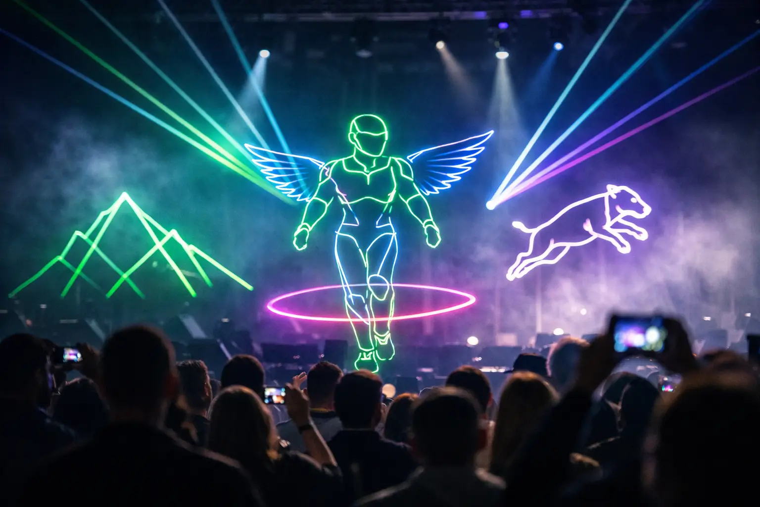 Custom Laser Animations for Events That Wow