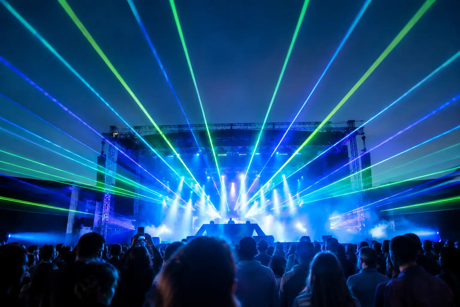 How Bright Are Event Lasers? Wattage Explained