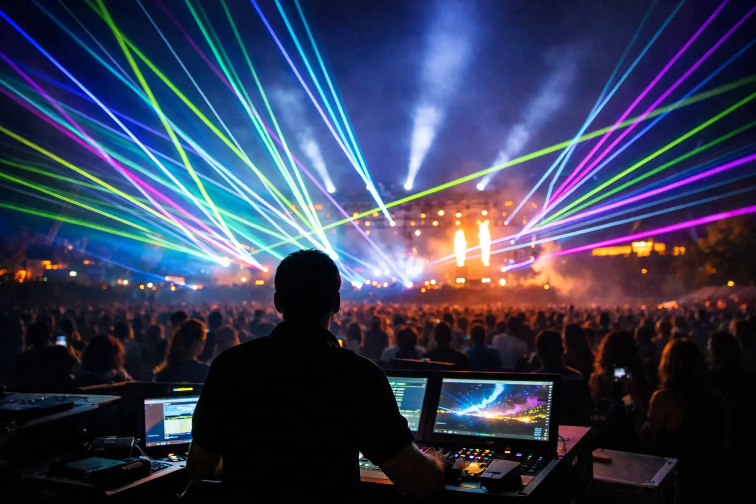 How to Plan Laser Shows That Own the Night