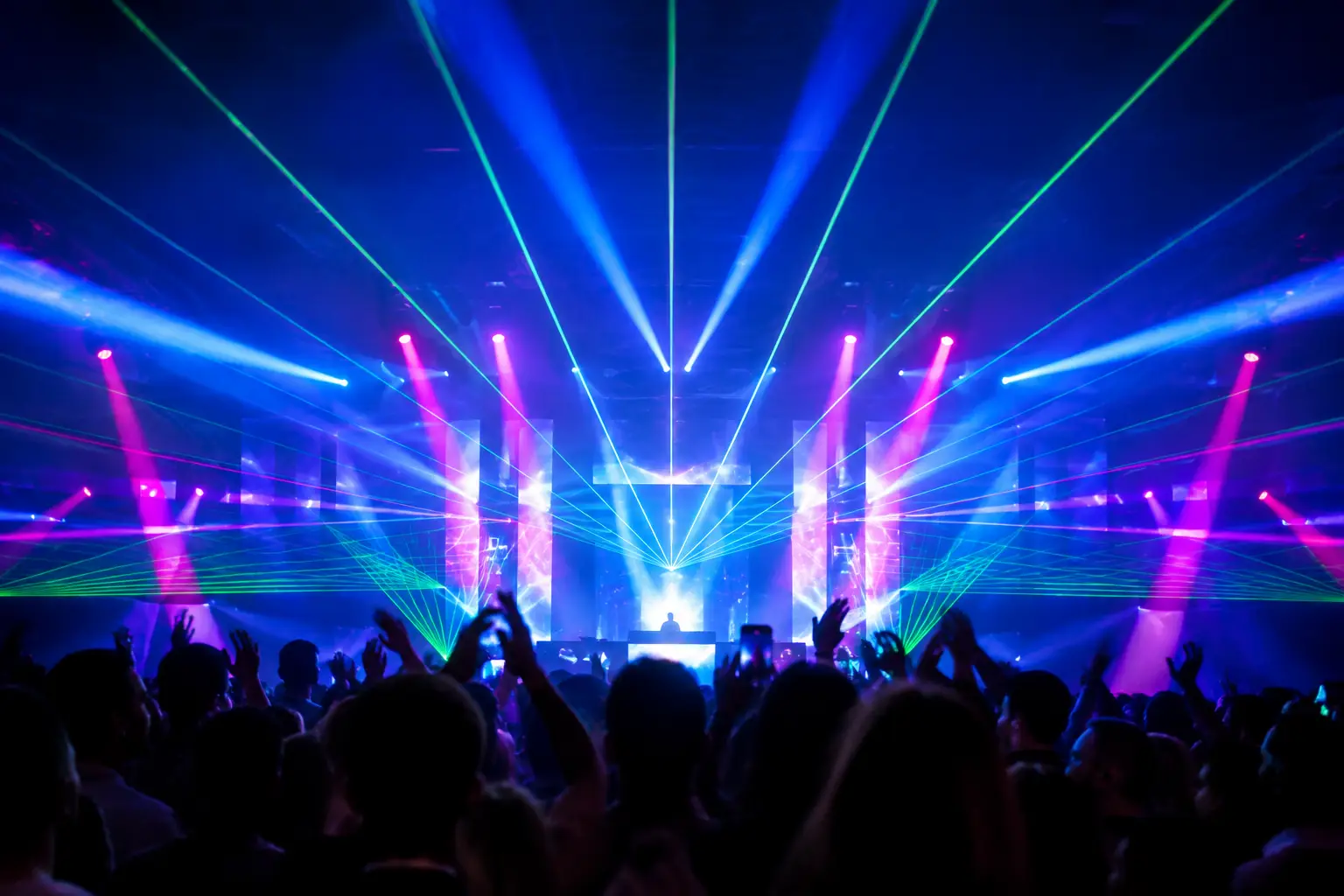 Laser Choreography That Makes Events Move