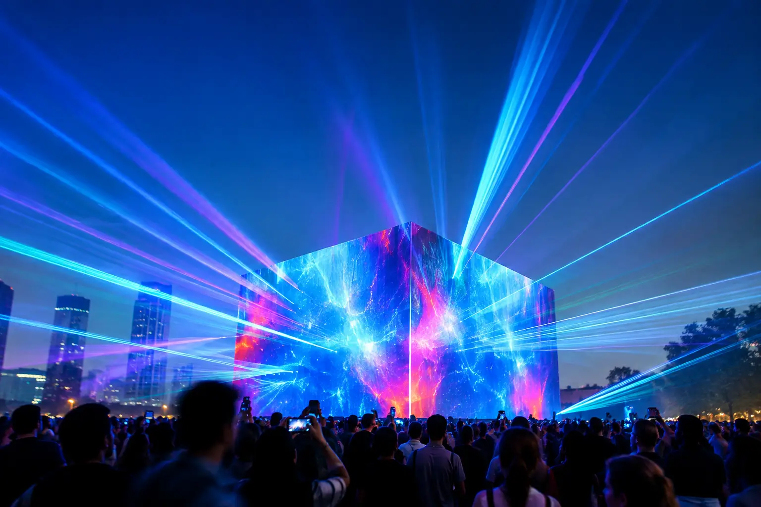 10 Brand Activation Laser Examples That Draw Crowds