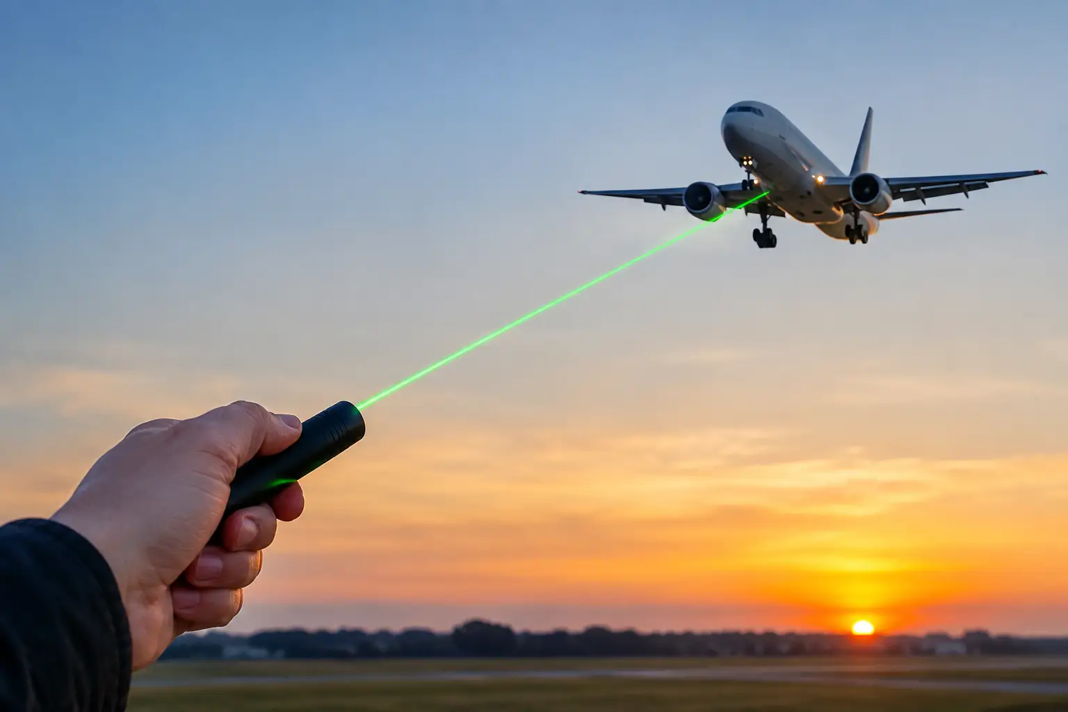 Are Lasers Safe Near Aircraft? The Real Answer