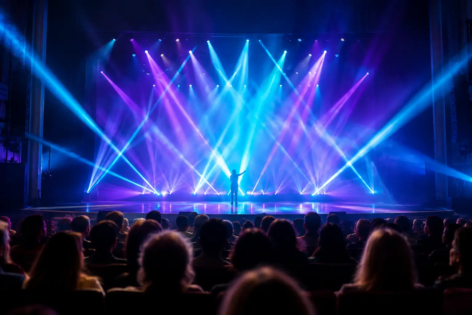 Laser Show for Theater Production That Fills Seats